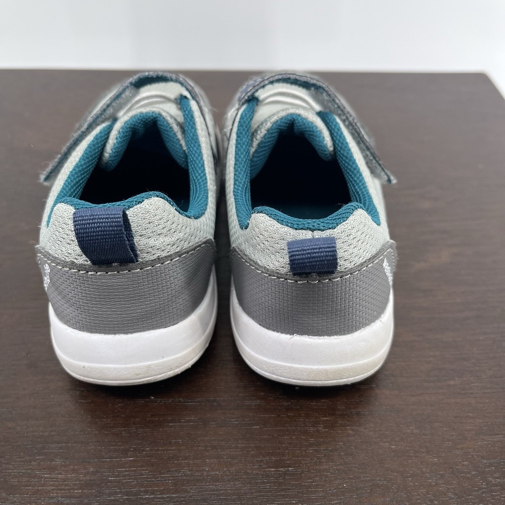 See Kai Run Boys Ryder II FlexiRun Sneaker Shoe Toddler Size 8 Gray Washable - Picture 5 of 7